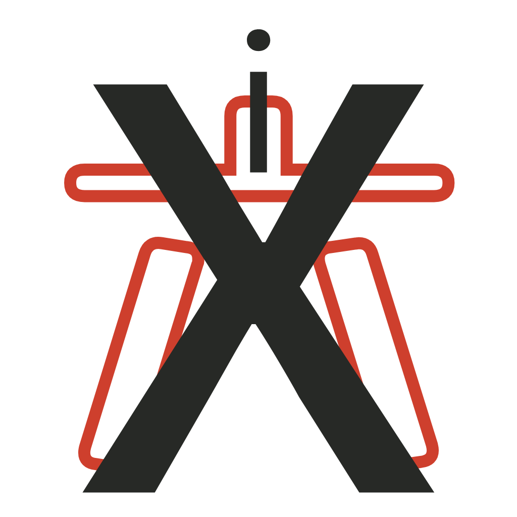 A house roof with six people inside, echoing the shape of 六 = SIX.